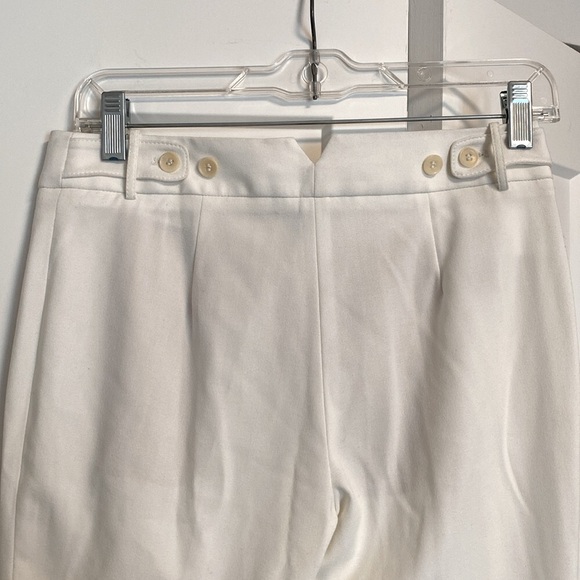 NWT [BCBGMaxAzria] Kurra Off White Straight Dress Pants - Women's Sz XS - Picture 8 of 12